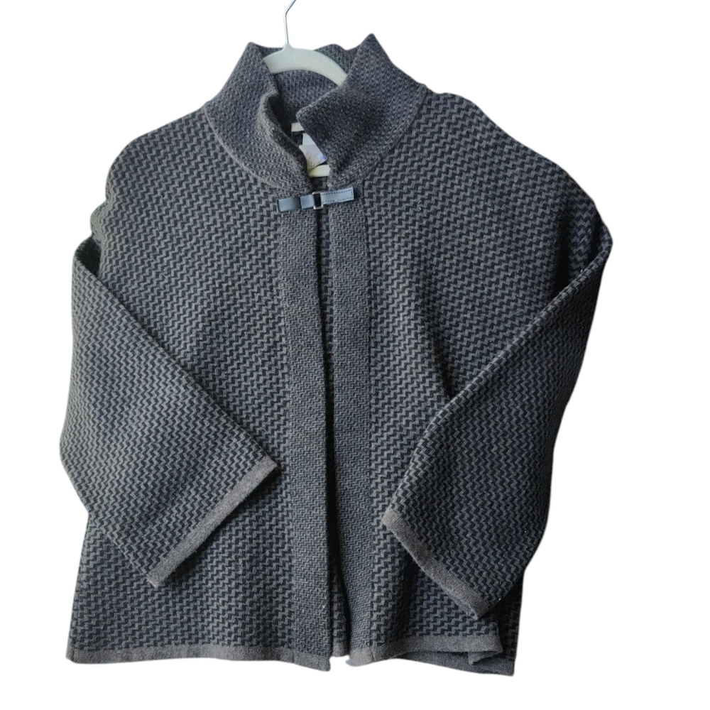 Chiaramente Made In Italy Wool‎ Elegant Brown Sweater